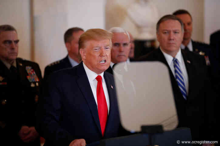 Trump says Iran appears to be ‘standing down’ after strike