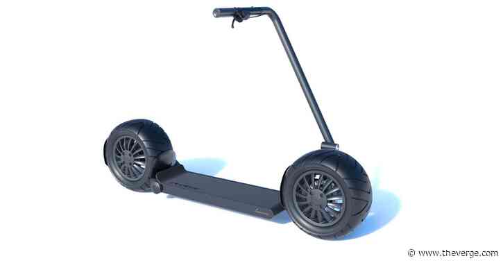 This $3,995 fat-tire electric scooter is totally unique — just don’t pick it up
