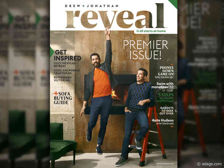 Big Reveal: Here’s the first cover of Drew and Jonathan Scott’s new magazine
