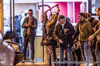 James Nesbitt spotted filming new show Bloodlands in Belfast