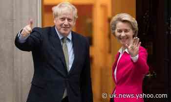 Boris Johnson and Ursula von der Leyen have 'positive' meeting
