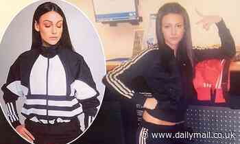 Michelle Keegan shares old photo of herself in Adidas trackuit