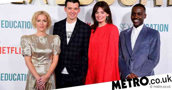 Sex Education premiere: Gillian Anderson and Asa Butterfield rock the red carpet ahead of season two