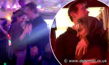 Shailene Woodley and Callum Turner let their hair down at Soho bar