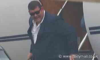 James Packer and Kylie Lim depart Sydney SIX HOURS after arriving