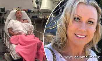 Lisa Curry rushed to hospital after waking up with a swollen throat that stopped her from breathing