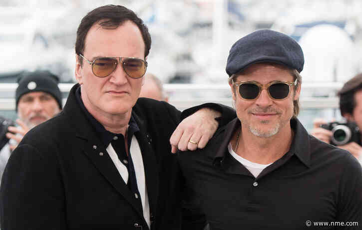 Brad Pitt says Quentin Tarantino is so “verbose” that he “needs cocaine to stop talking”