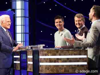 'Jeopardy! GOAT' tourney gives ABC its biggest audience of 2019-20