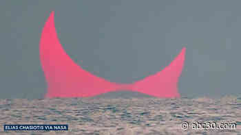 'Devil horns' eclipse over Middle East causing social media stir