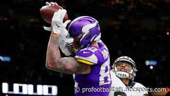 Kyle Rudolph’s swindled gloves end up benefiting charity after all