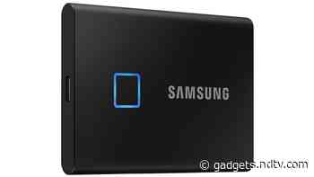 CES 2020: Samsung Launches Portable SSD T7 Touch With Fingerprint Sensor, Arrives Next Month in India