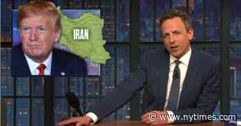 Trump Tweets ‘All Is Well,’ but Late Night Has Its Doubts