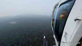 See Australian fires from the sky