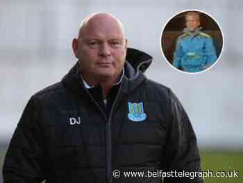 Watch: How David Jeffrey's modelling video inspired Ballymena United's Irish Cup celebration