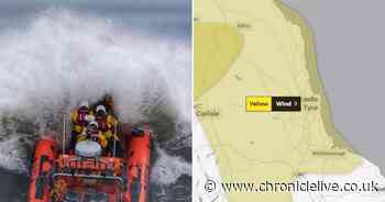 Met Office updates yellow weather warning in place this weekend as 70mph winds are expected
