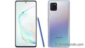 Samsung Galaxy Note 10 Lite Price in India Tipped to Start at Rs. 35,990
