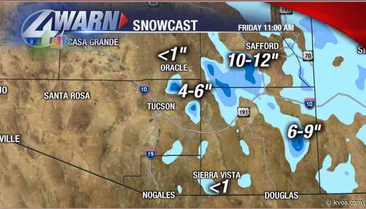 Rain and snow tonight into early tomorrow morning!