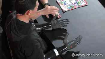 BrainCo's prosthetic hand breaks ground at CES 2020 video     - CNET
