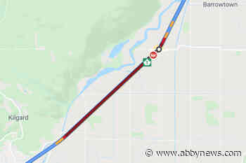 Highway 1 crash between Chilliwack and Abbotsford slows traffic