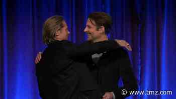 Brad Pitt Thanks Bradley Cooper for Helping Him Get Sober