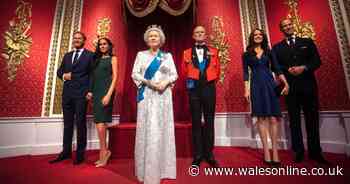 Harry and Meghan pulled from royal family display at London wax museum Madame Tussauds
