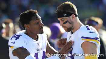 Adam Thielen not practicing, Stefon Diggs is