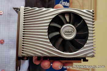 This is Intel’s first desktop graphics card, and I just played Warframe on it