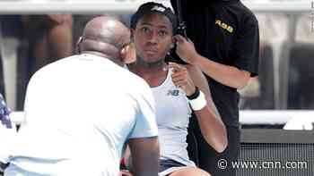 15-year-old tennis star corrects dad after he curses on live TV