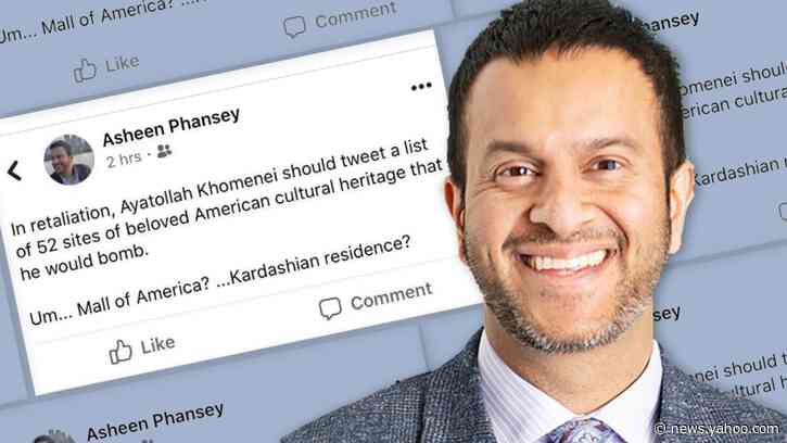 College Professor Sorry for Joke Suggesting Iran List U.S. Cultural Targets