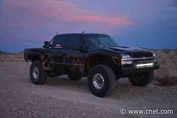 We head to the desert to test SLD Laser's lighting and Li-Fi data tech     - Roadshow