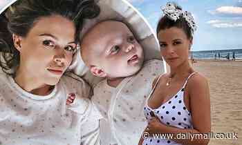 Chloe Lewis reveals she gained 1.5 stone while pregnant with baby son Beau