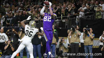 Kyle Rudolph teams up with Vikings fan up to help charity after signed gloves wind up on eBay