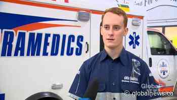 Paramedic student in Sask. plans to use added pressure from Australia wildfires to his advantage