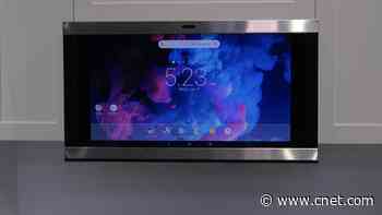 GE's new Kitchen Hub includes a microwave, a smart display and cooking help video     - CNET