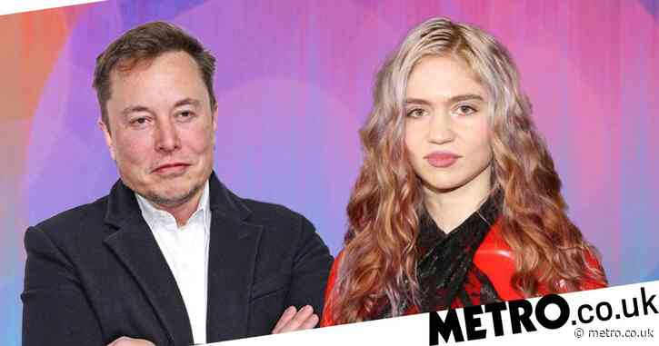 Grimes cradles baby bump in new pregnancy photo as she expects first child with Elon Musk