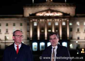 DUP accept governments' draft agreement to restore Stormont power-sharing