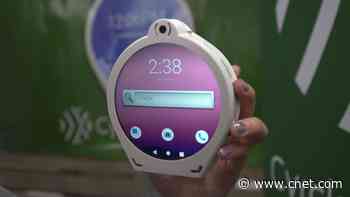 Cyrcle Phone flaunts a striking round design video     - CNET