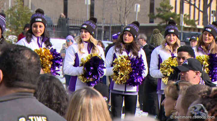Baltimore County Fans Rally As Ravens Gear Up For Playoff Match-Up Against Titans