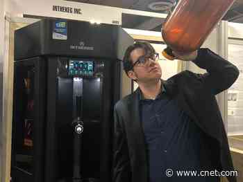 IntheKeg is a $10,000 monolithic machine that brews beer video     - CNET
