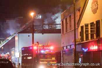 Buildings evacuated as fire tears through nightclub in Derry