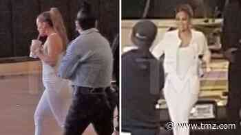 Jennifer Lopez Films Super Bowl LIV Commercial Featuring A-Rod
