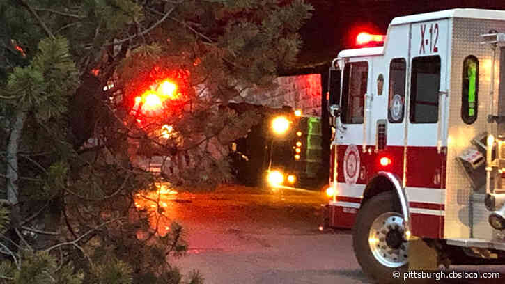 City Of Pittsburgh Truck Overturns On North Side