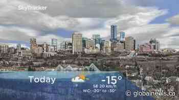 Edmonton early morning weather forecast: Friday, January 10, 2020