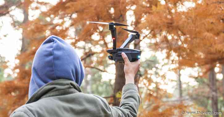 Fewer propellers mean more battery-life for the Falcon bicopter drone