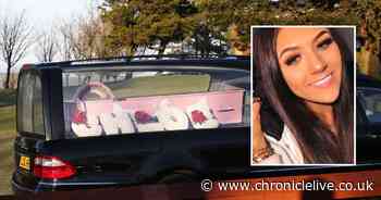 Mourners gather to say goodbye to 'beautiful' 19-year-old Chloe Davison