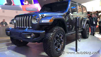 Jeep shows the PHEV Wrangler 4xe at CES — but doesn't tell us anything about it