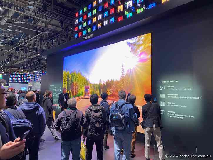 Take a tour of the Samsung CES 2020 booth to see new 8K TVs, MicroLED and The Sero