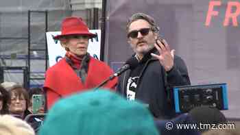 Joaquin Phoenix, Martin Sheen Detained at Jane Fonda's Protest