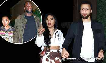 Steph Curry and his wife Ayesha double date with Draymond Green and his fiancée Hazel Renee