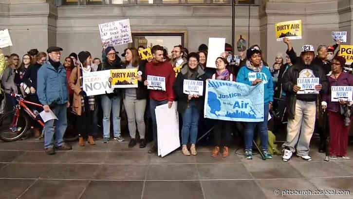 Environmental Groups Gather At City-County Building For Air Quality Rally